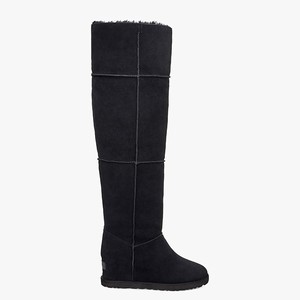 Ugg Classic Femme OTK Women Classic Boots Black (0753XOWAH)